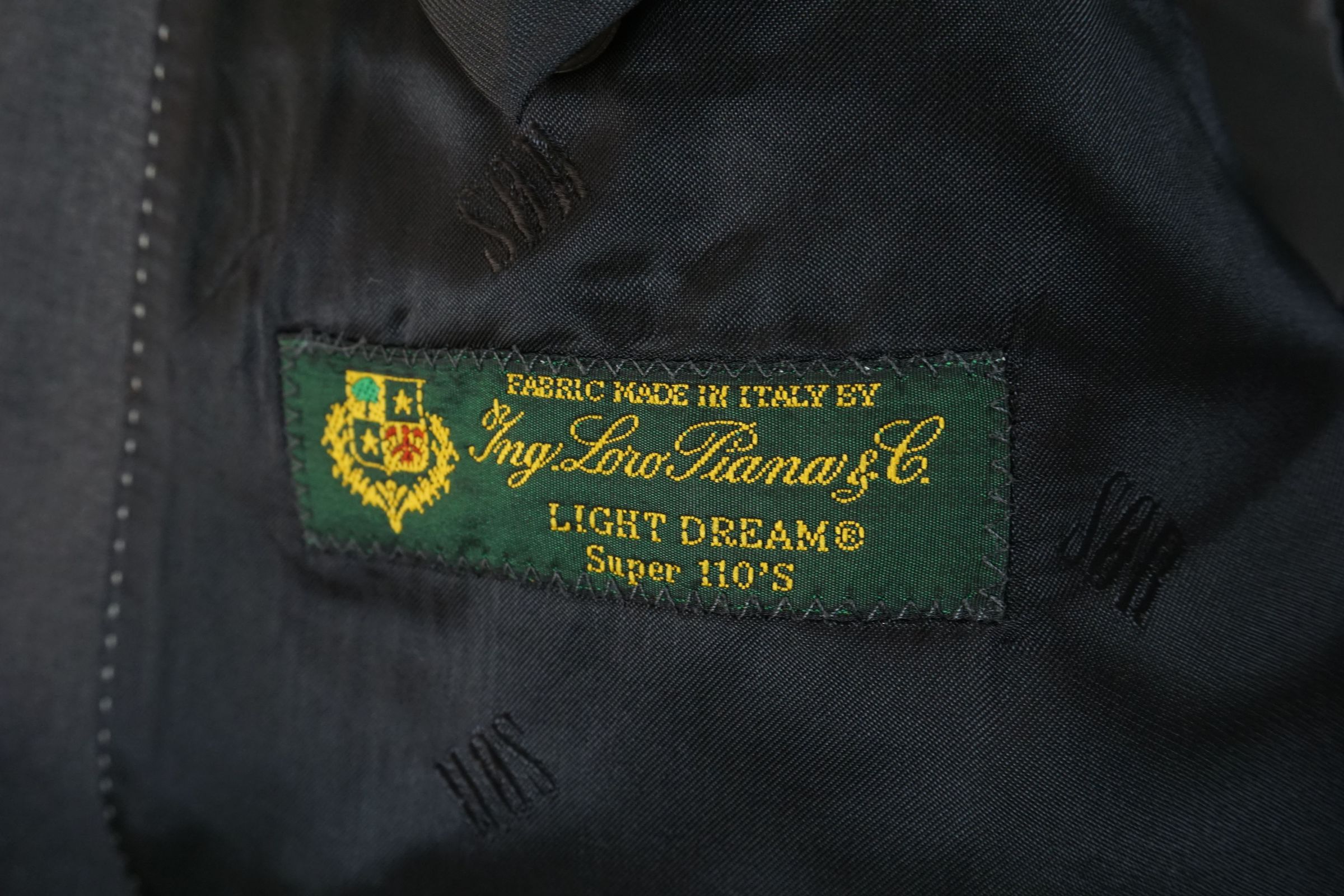 SÖR Loro Piana giacca giacca 25 grigio grigio scuro 3 bottoni Super 110s Nuovo D420 SÖR Loro Piana giacca giacca 25 grigio grigio scuro 3 bottoni Super 110s Nuovo D420