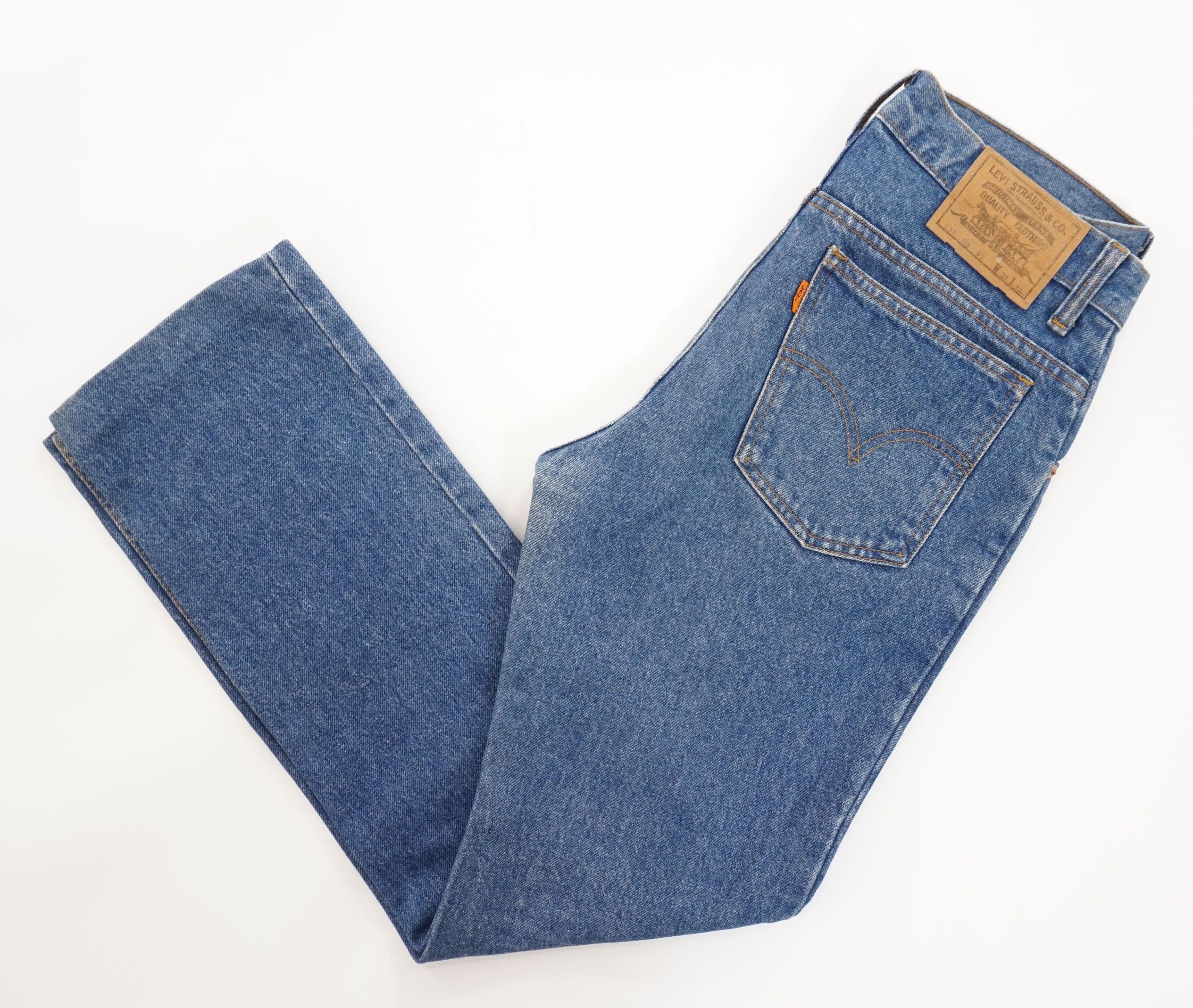 Levi's 631 men's jeans trousers W31 L30 31/30 blue stonewashed denim 100% cotton Levi's 631 men's jeans trousers W31 L30 31/30 blue stonewashed denim 100% cotton