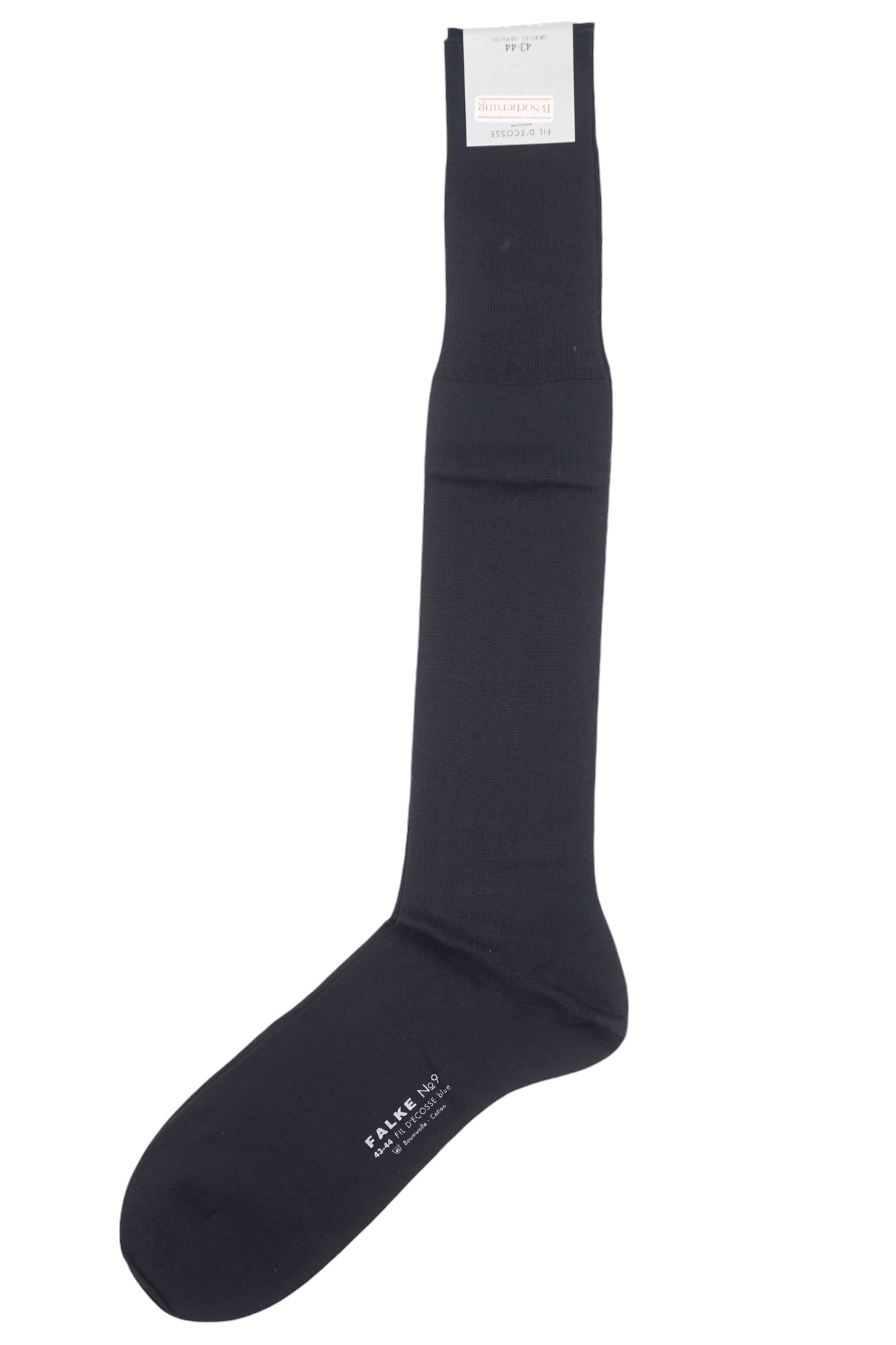 FALKE No.9 men's stockings 43-44 blue dark blue dark navy cotton NEW FALKE No.9 men's stockings 43-44 blue dark blue dark navy cotton NEW