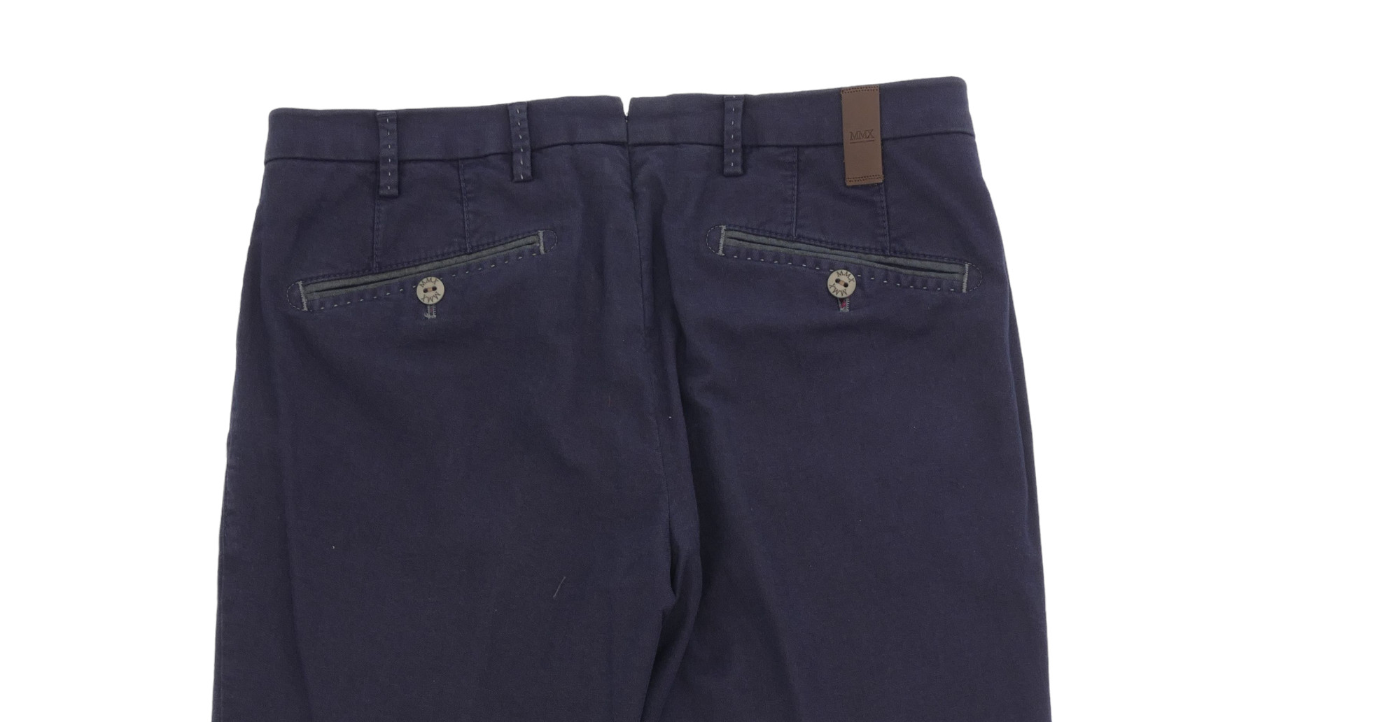 MMX Lupus men's chino trousers W32 L34 32/34 blue dark blue straight cotton NEW MMX Lupus men's chino trousers W32 L34 32/34 blue dark blue straight cotton NEW