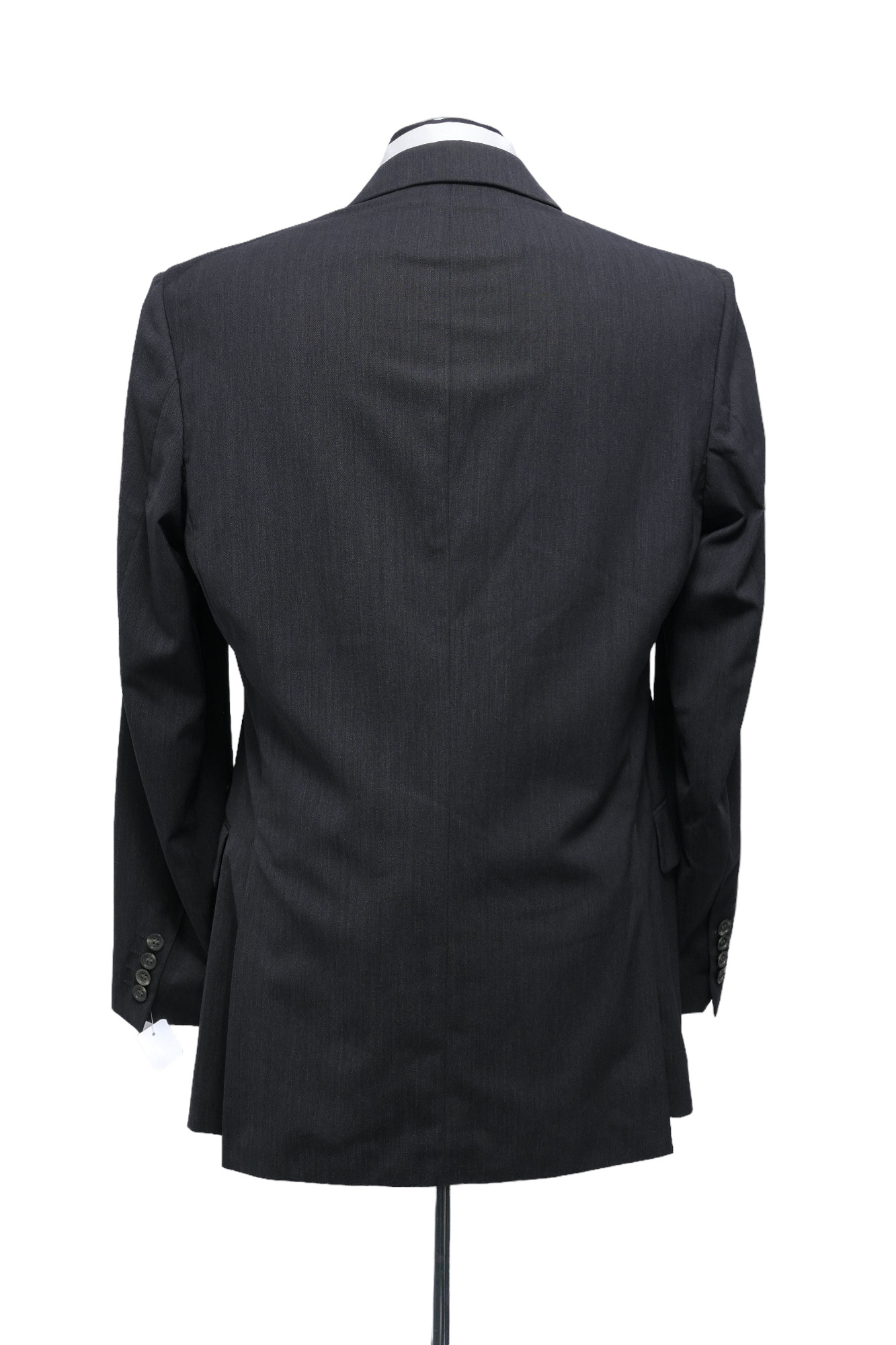 Giacca da uomo SÖR Ermenegildo Zegna 48 grigio antracite doppiopetto in lana Giacca da uomo SÖR Ermenegildo Zegna 48 grigio antracite doppiopetto in lana