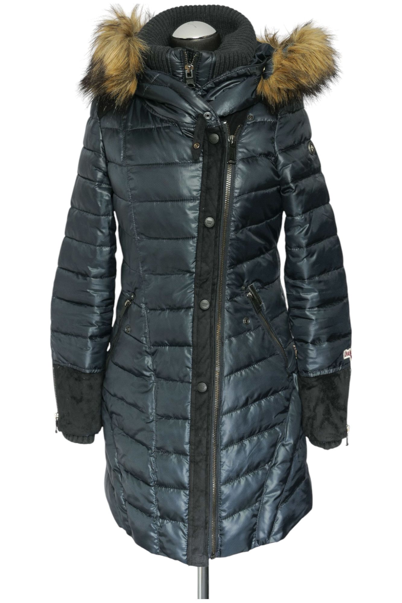 Khujo women's quilted jacket Anthra Inner Jacket S dark blue warmly lined Khujo women's quilted jacket Anthra Inner Jacket S dark blue warmly lined
