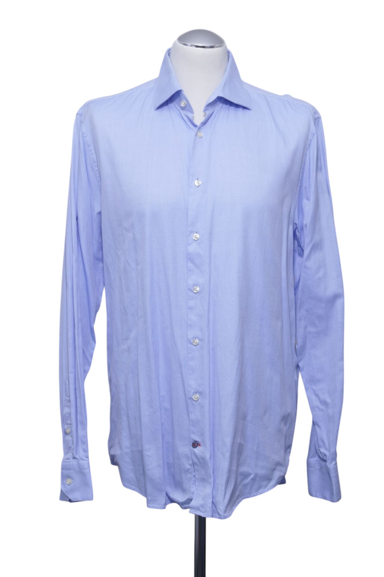 Camicia Tommy Hilfiger KW44 XL Slim blu azzurro manica lunga squalo ÄL 69cm Camicia Tommy Hilfiger KW44 XL Slim blu azzurro manica lunga squalo ÄL 69cm