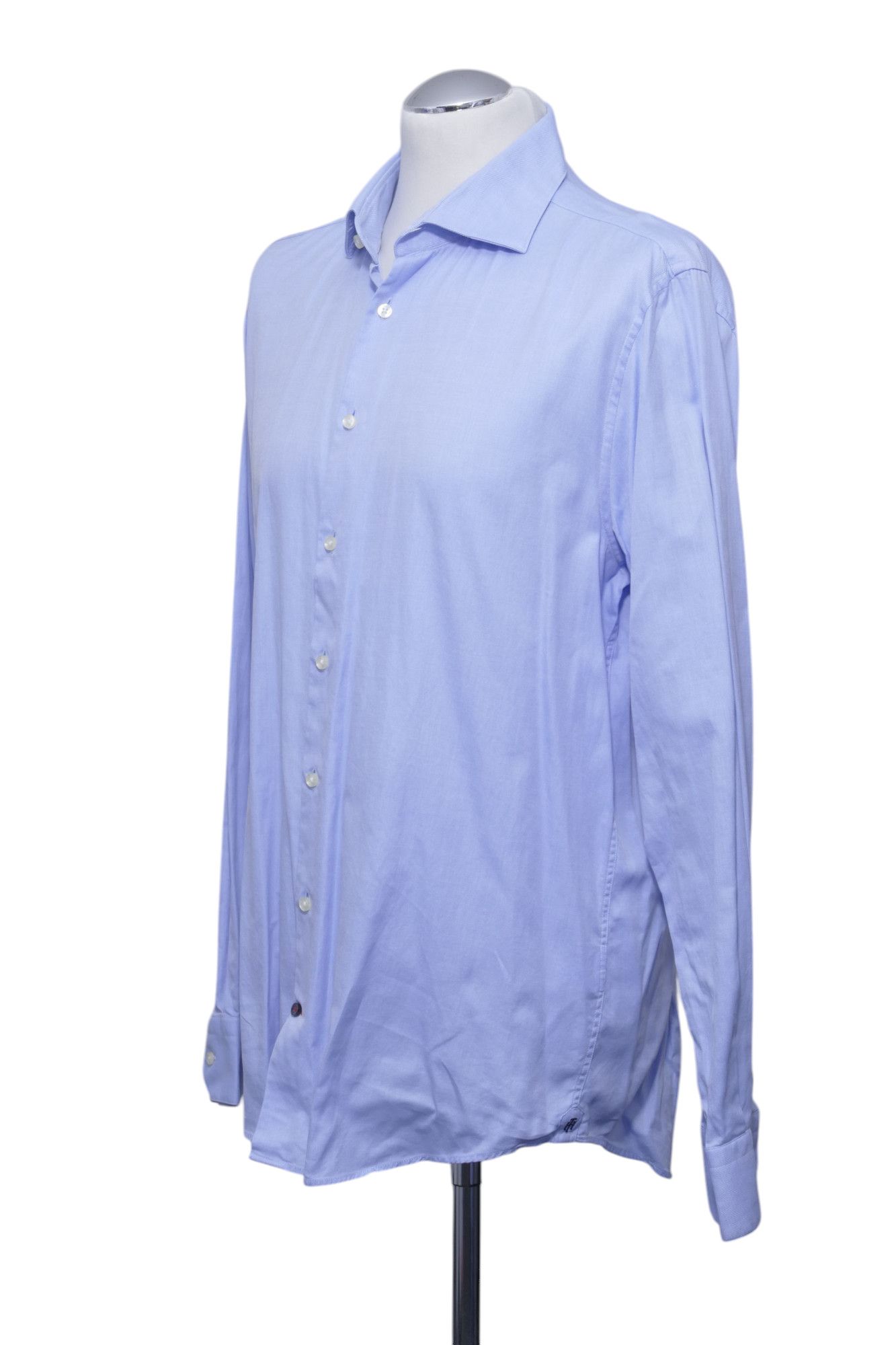 Camicia Tommy Hilfiger KW44 XL Slim blu azzurro manica lunga squalo ÄL 69cm Camicia Tommy Hilfiger KW44 XL Slim blu azzurro manica lunga squalo ÄL 69cm