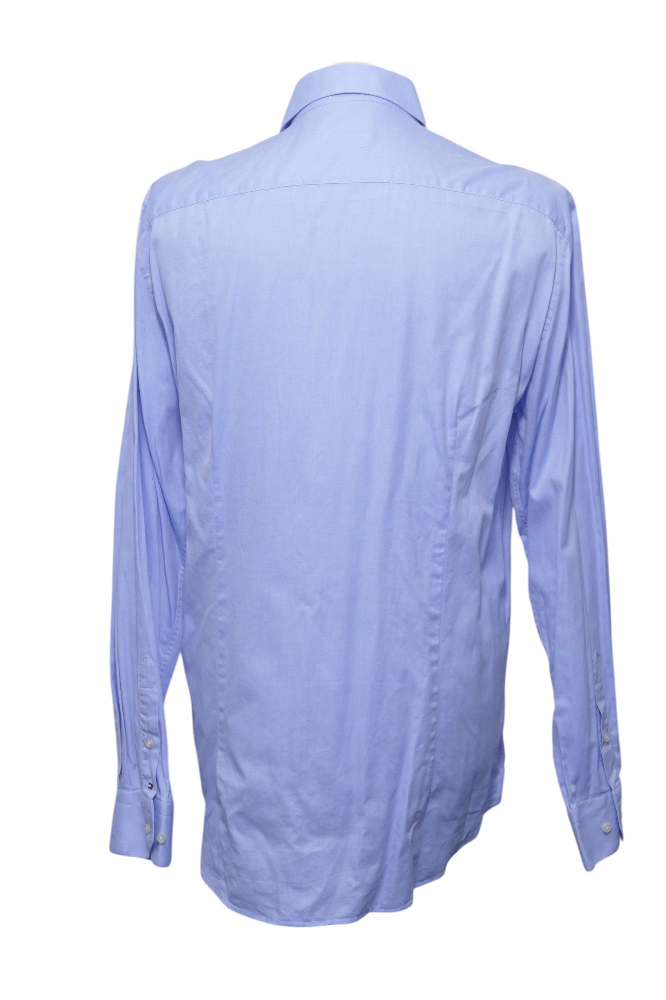 Camicia Tommy Hilfiger KW44 XL Slim blu azzurro manica lunga squalo ÄL 69cm Camicia Tommy Hilfiger KW44 XL Slim blu azzurro manica lunga squalo ÄL 69cm
