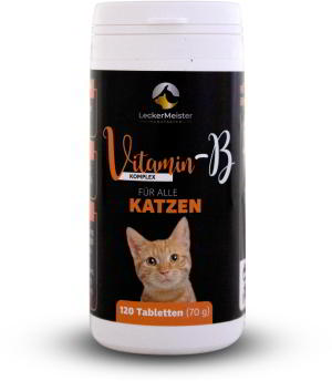 Leckermeister Nahrungsergänzung: Vitamin B für Katzen