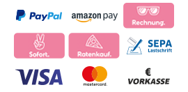 LeckerMeister Zahlungsarten - PayPal, amazonpay, Visa, mastercard, Rechnung, Ratenkauf, Sofortüberweisung, SEPA, Vorkasse