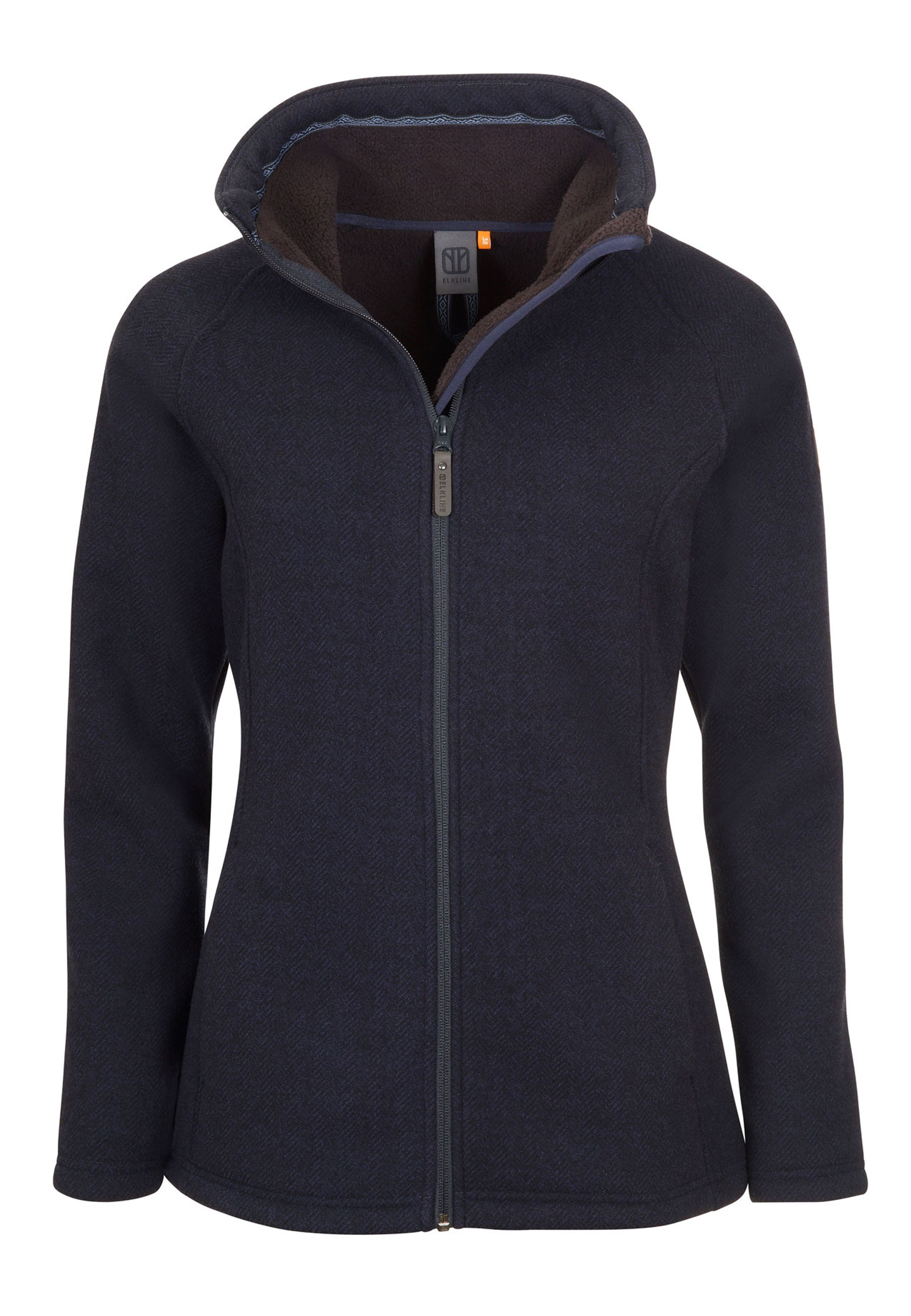 Elkline Mantel Wollfleece Elkline Damen Pullover Mit Stehkragen ELKLINE  TEASER Damen