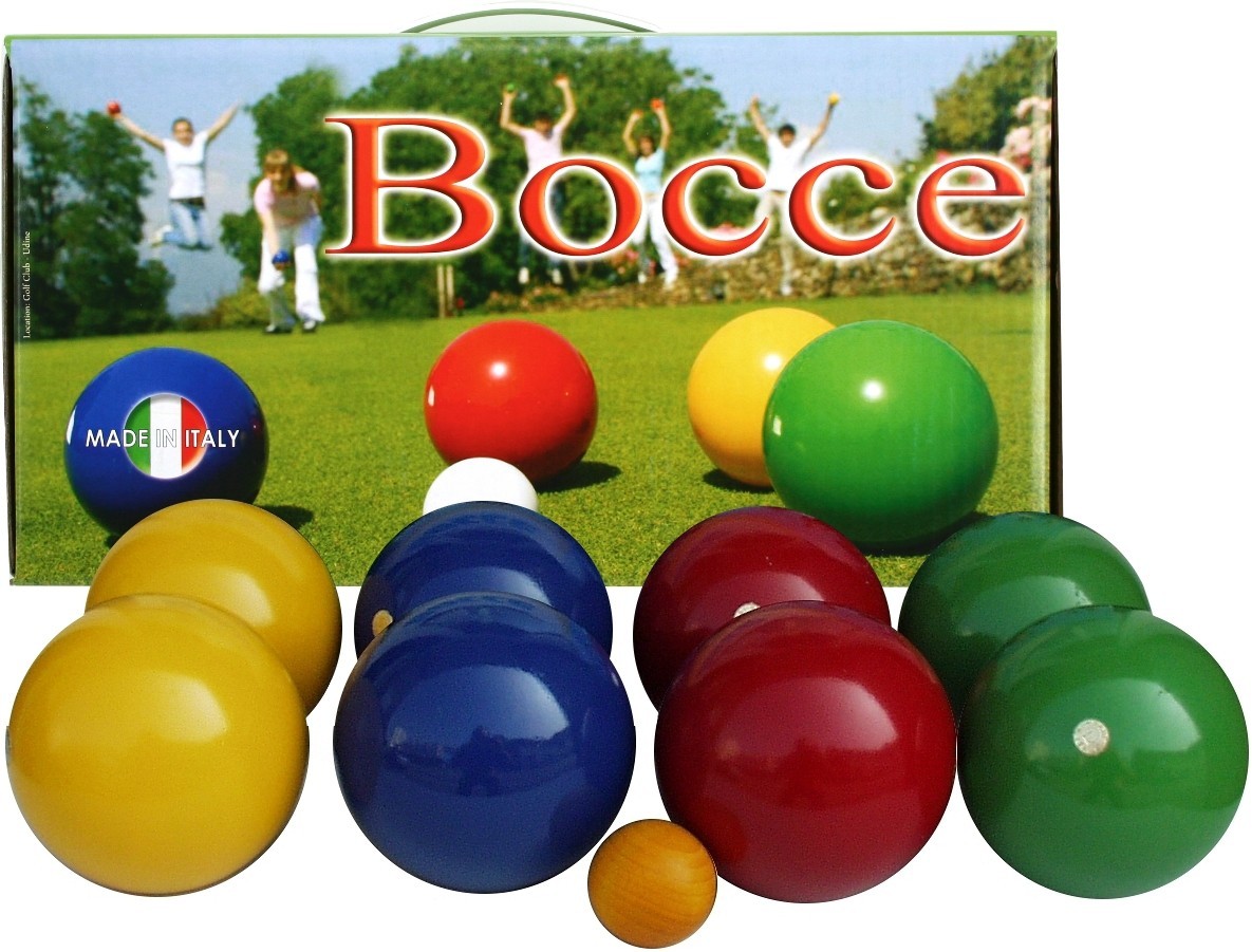 BOCCIA SET (made in italy), 100 mm Boule / Boccia Boccia Sets / Balls