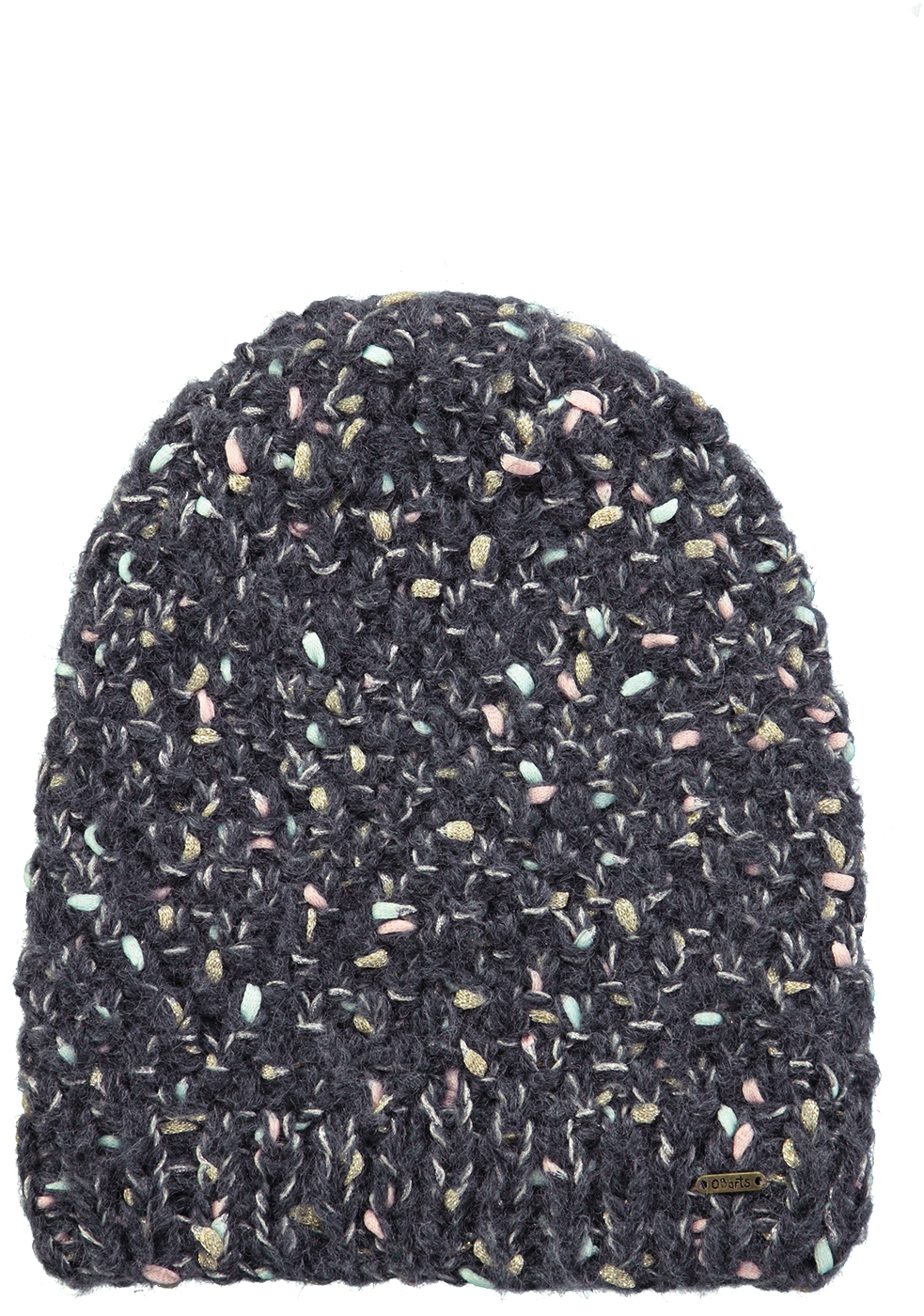 Barts Kalix Beanie Girl Damen Strickmütze dark heather