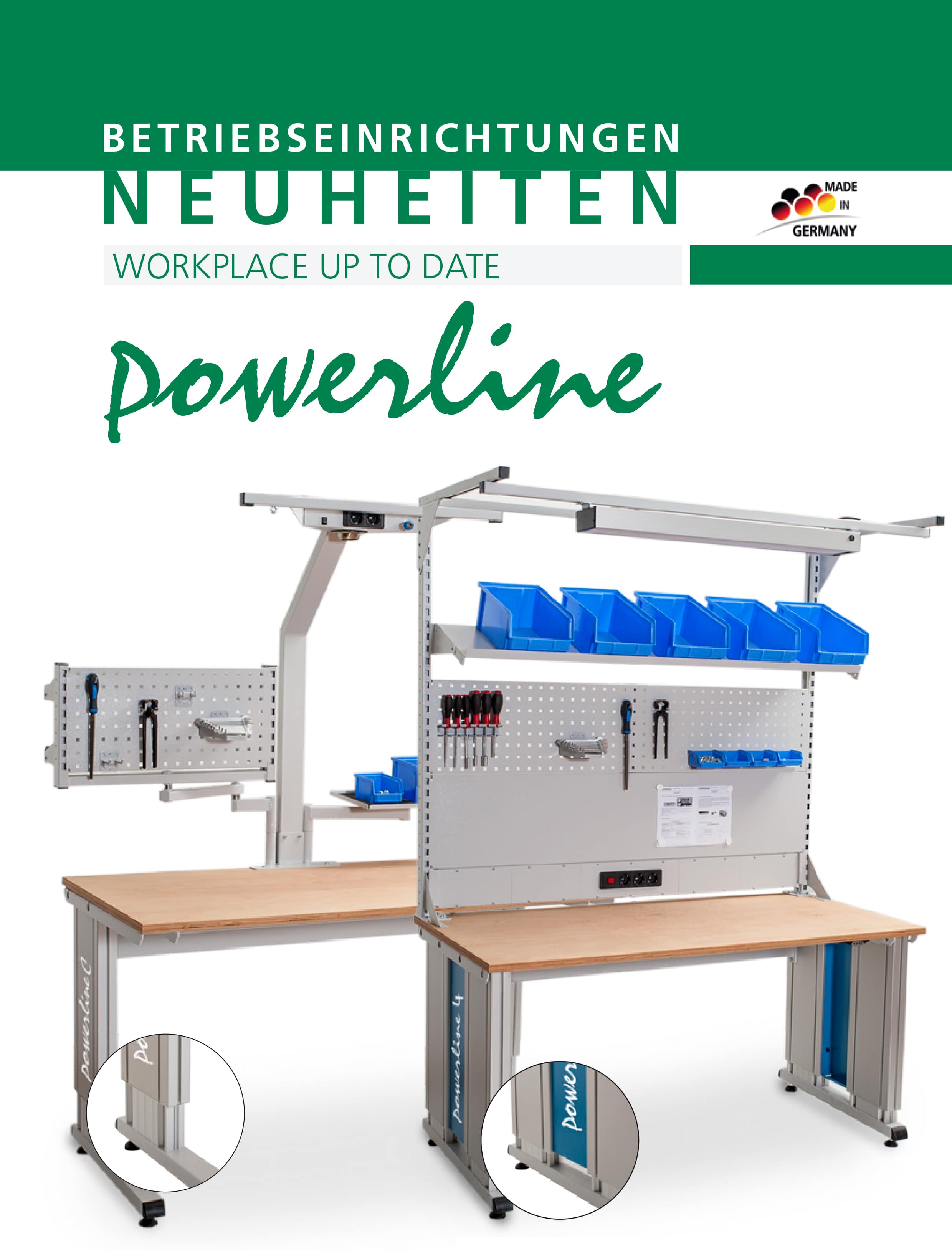 Powerline Arbeitsplatzsysteme