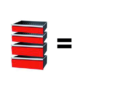 Schubladenschrank individuell zusammenstellen | Einzelne Schubladen