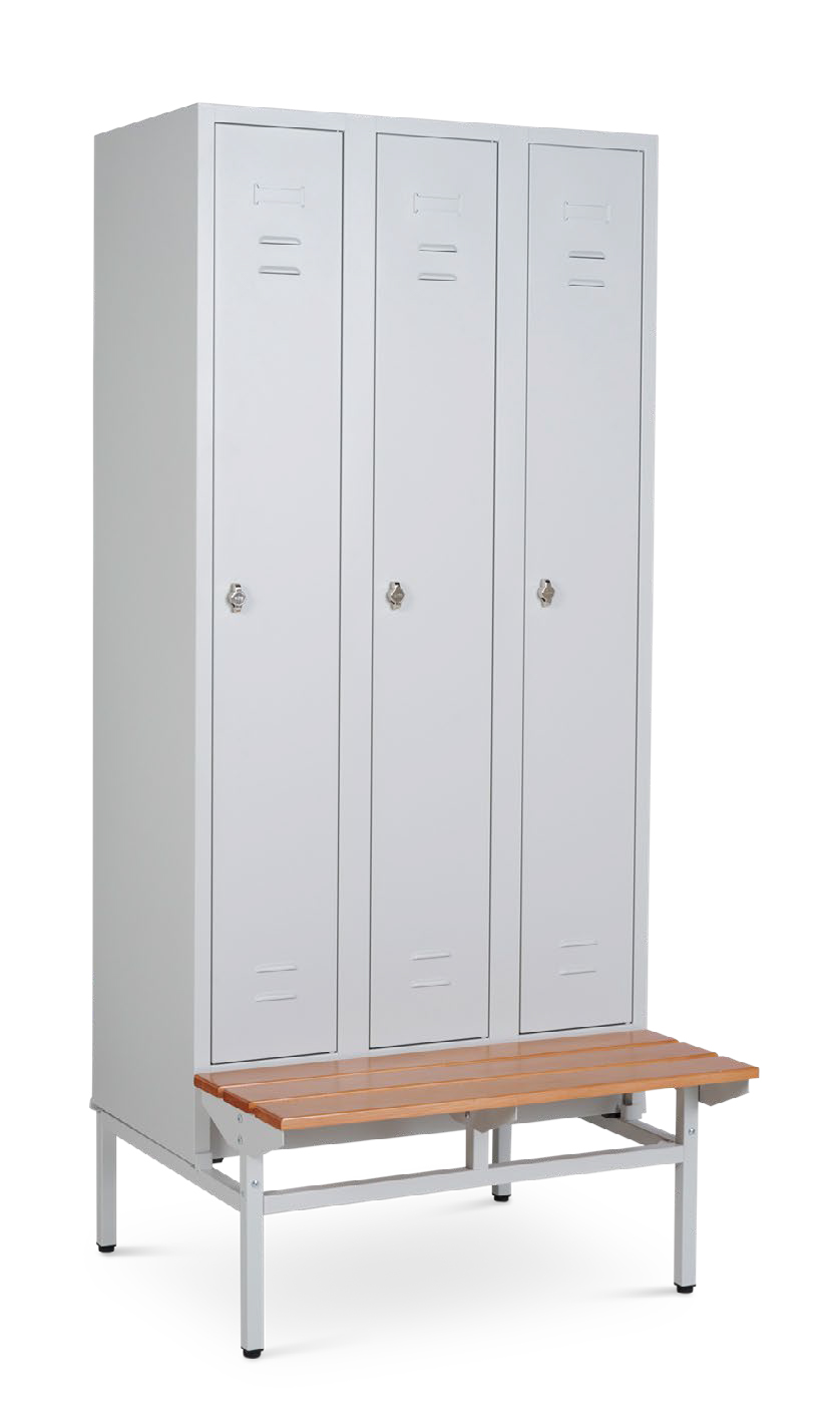 Sitzbank "Design" für Spinde & Schliessfachschränke