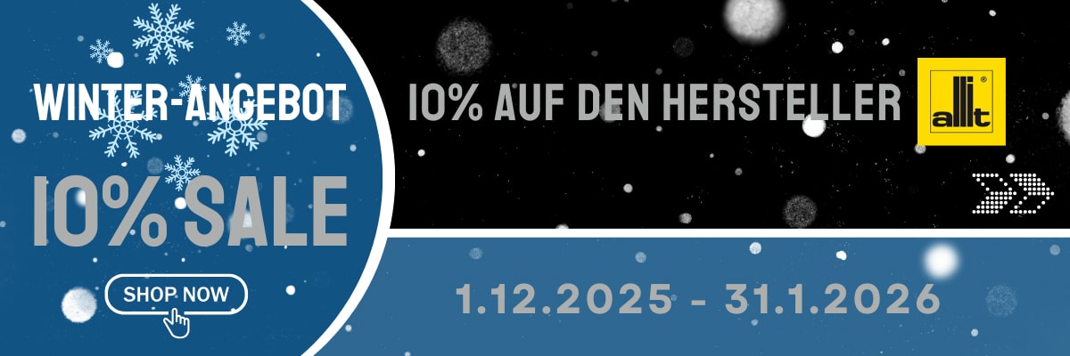 Dezember-Angebot-Sichtlagerbox 10% auf Allit Produkte