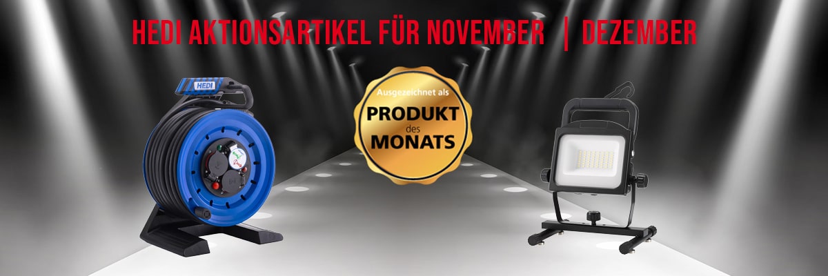 HEDI Elektro-Produkte des Monats