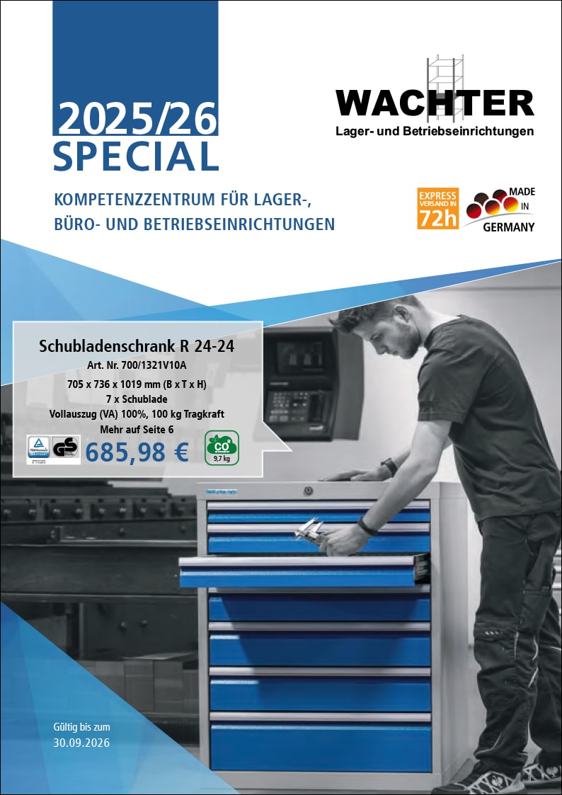 Titelseite Katalog Special 2025-2026