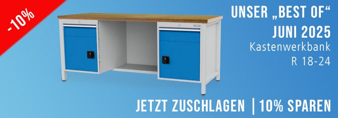 Sonderangebot Juni 2025, Kastenwerkbank R 18-24