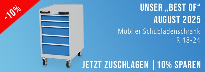 Sonderangebot, Mobiler Schubladenschrank mit 5 Schubladen