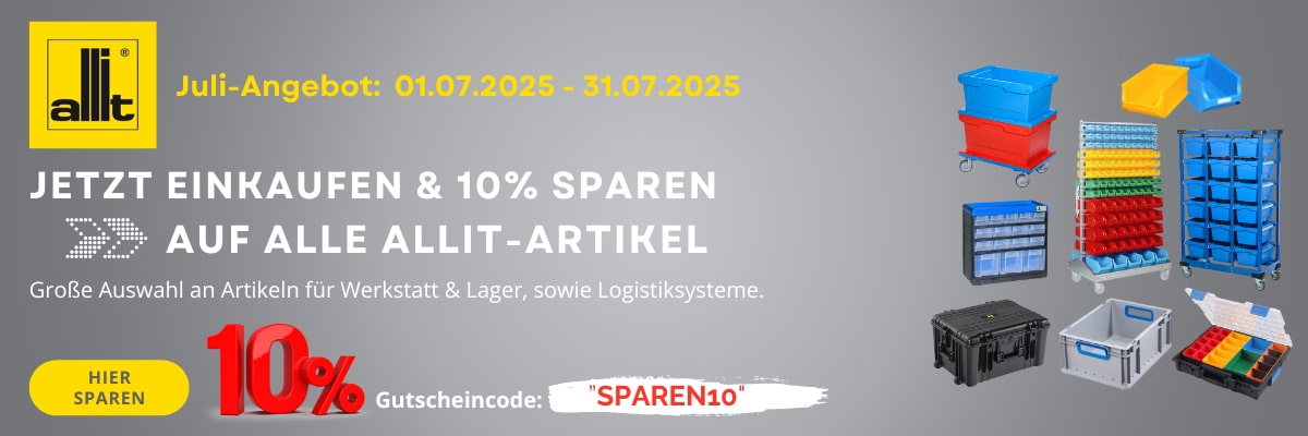 Allit-Rabattaktion Juli 2025