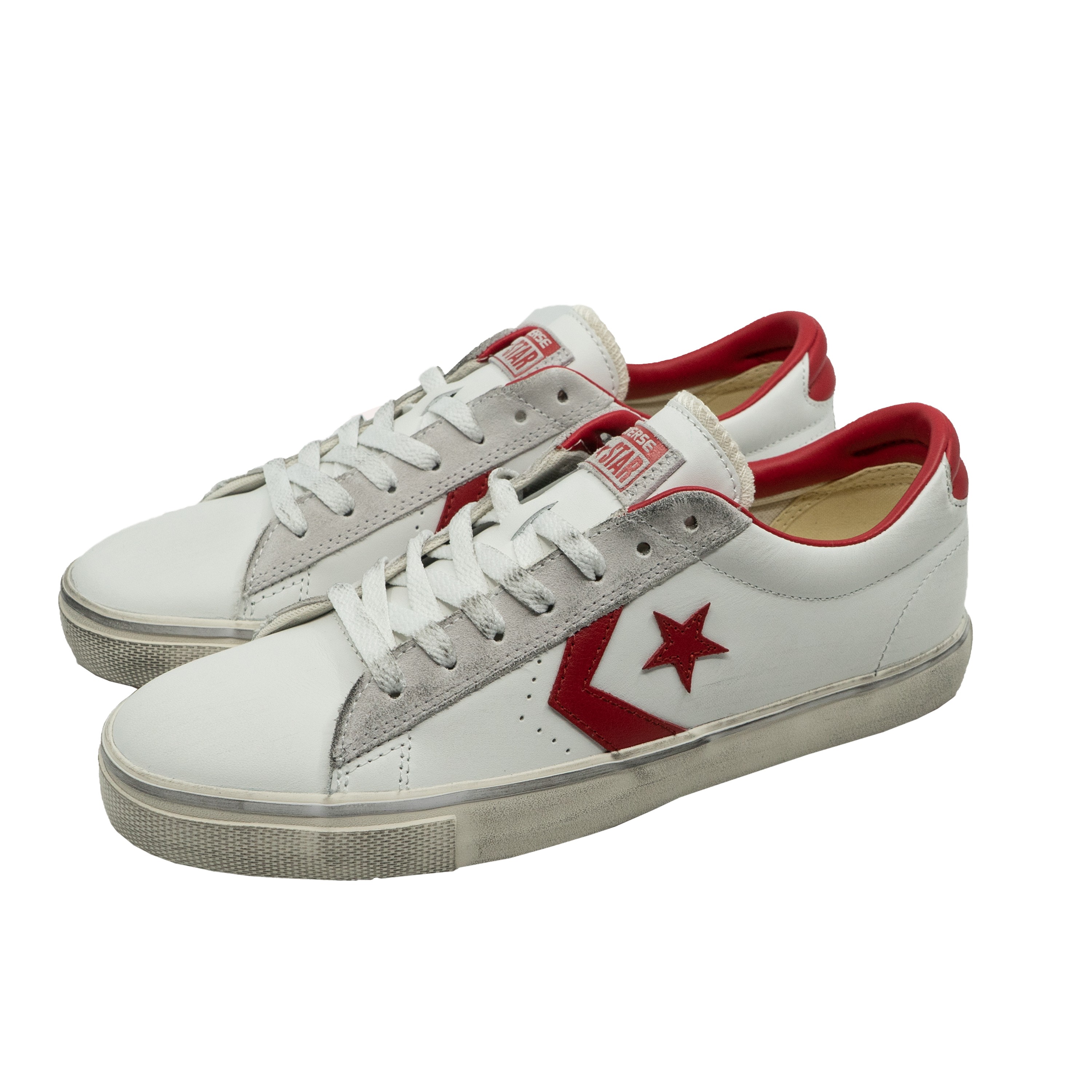 Details zu Converse PRO LEATHER VULC OX DISTRESSED Sneakers Turn-Schuhe Unisex Weiß Rot Details zu Converse PRO LEATHER VULC OX DISTRESSED Sneakers Turn-Schuhe Unisex Weiß Rot