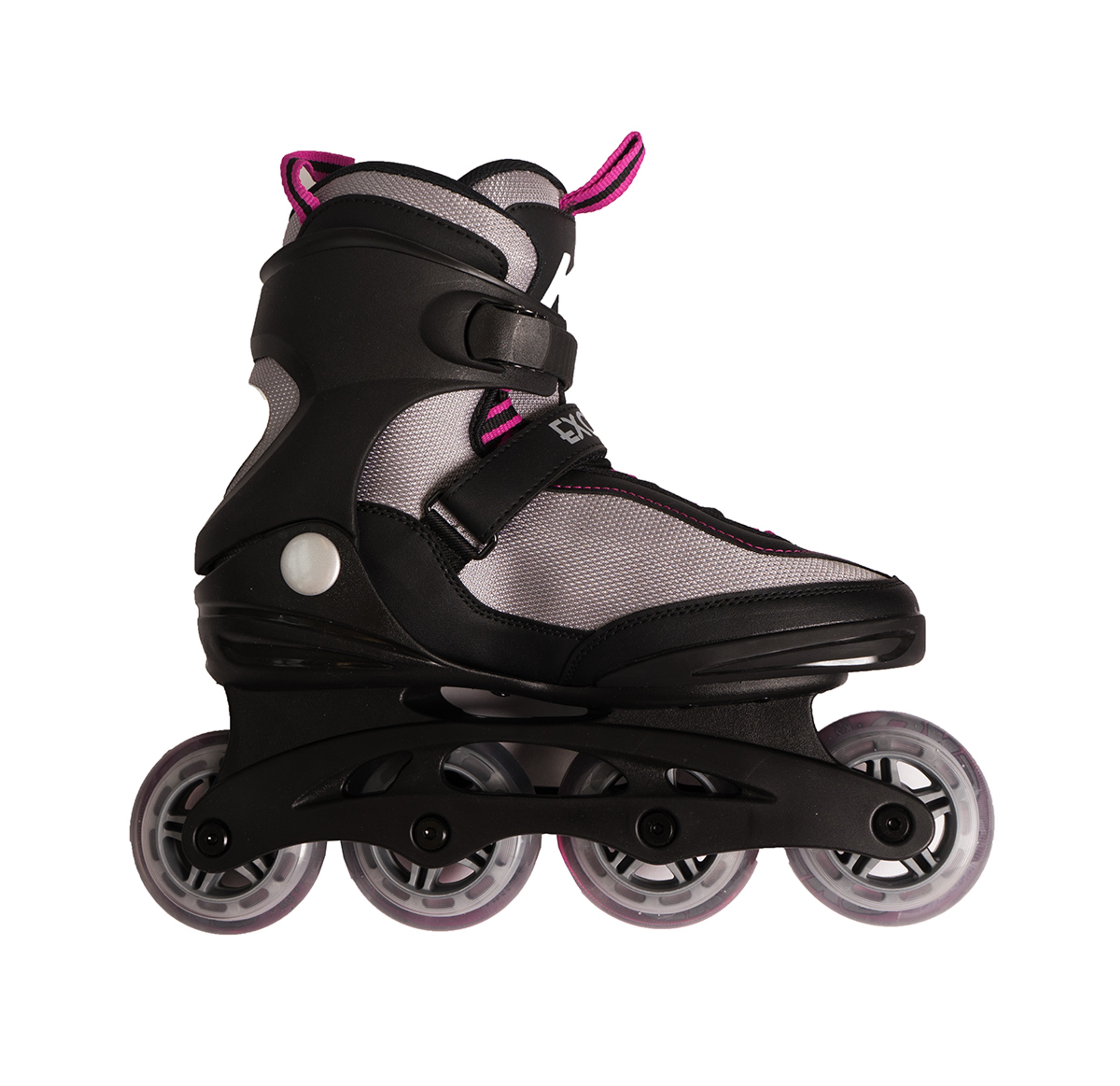 K2 Inline Skates K2 Exo 6.0 W Frauen schwarz / pink 80mm Rollen Neu 100