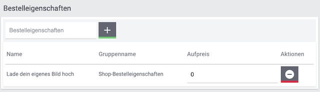 bestelleigenschaft eigenes bild verknuepfung