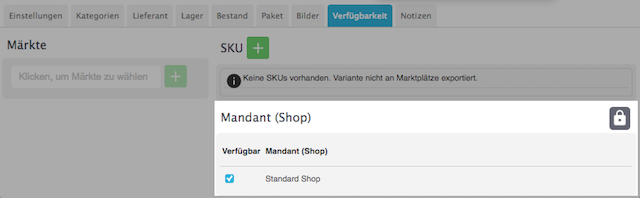 Mandantenverfügbarkeit