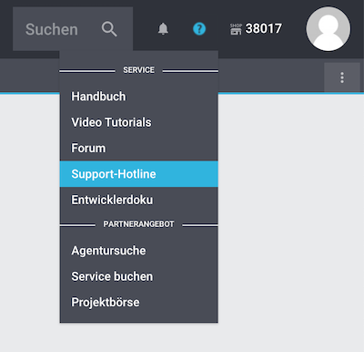 support hotline