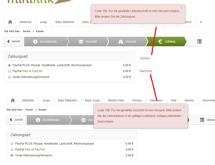 GEO Webshop Ausgabe