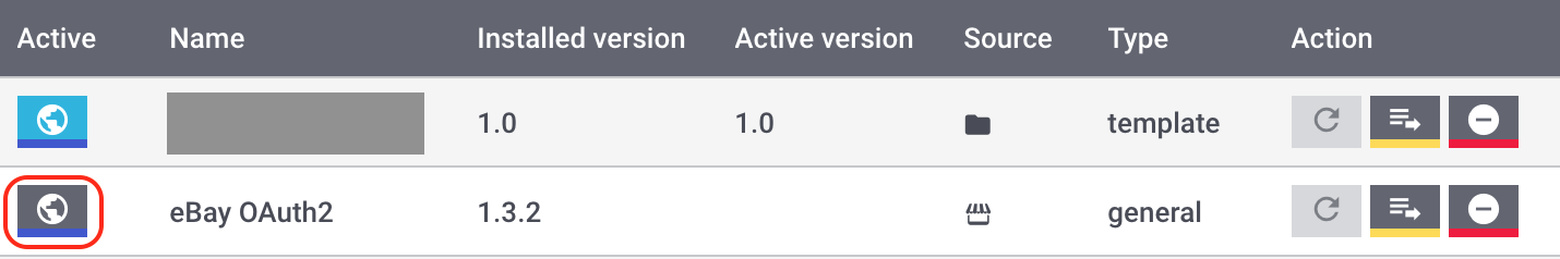 eBay Fulfillment activate plugin