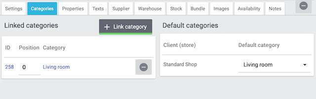 Checklist Categories Linked