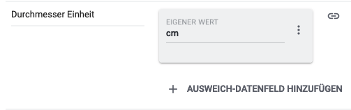catalogue durchmesser