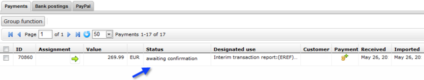 EN Interim Transaction Report 01