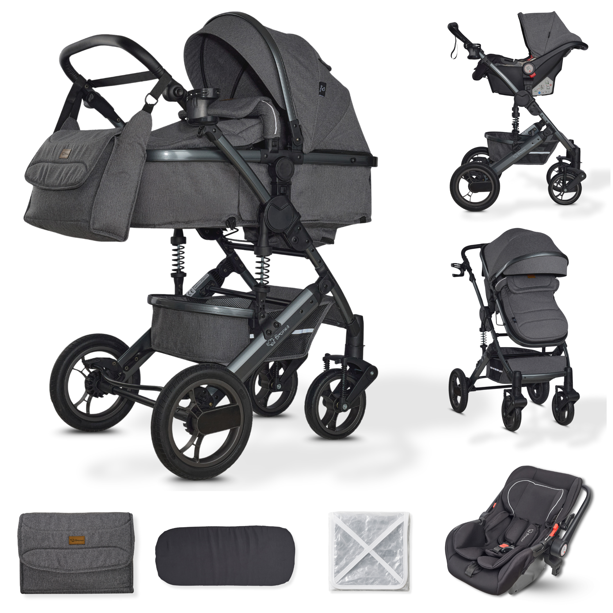kinderwagen einkaufskorb REER Growing Kinderwagen-Einkaufstasche – Margaretha's Bébé- &  Kinderparadies AG main image 0