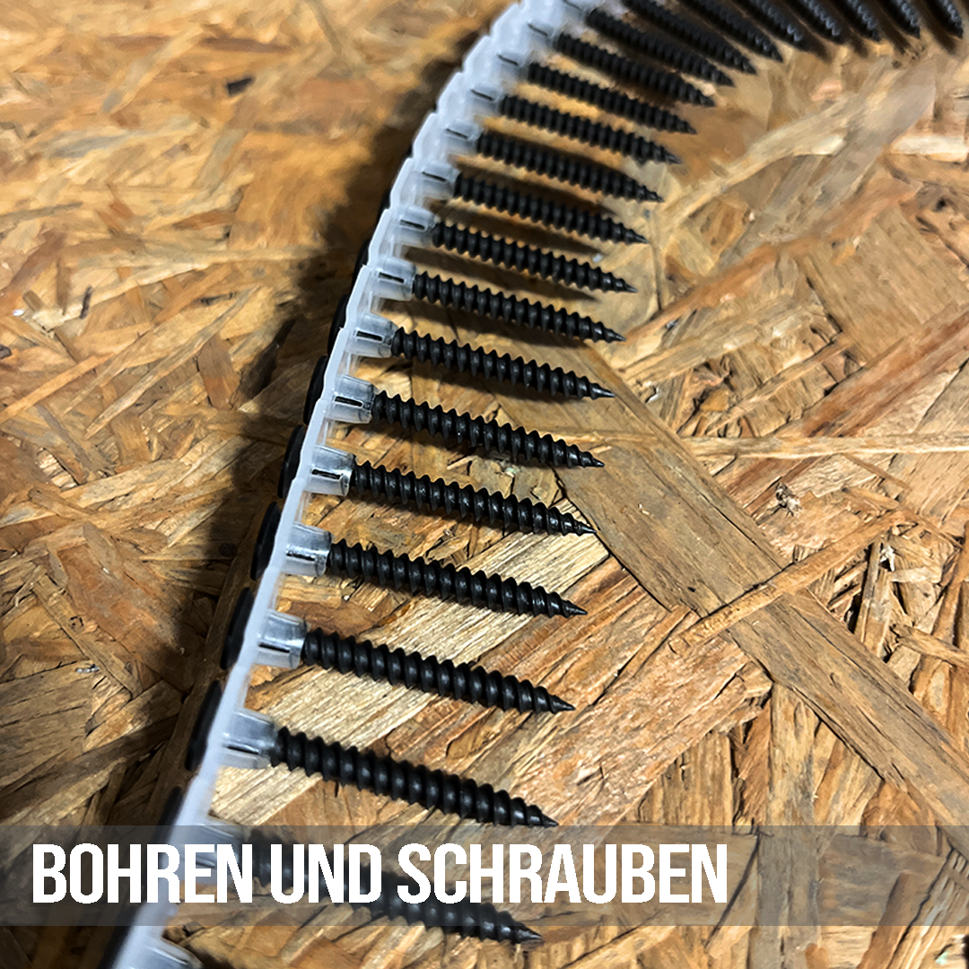 Bohren und Schrauben