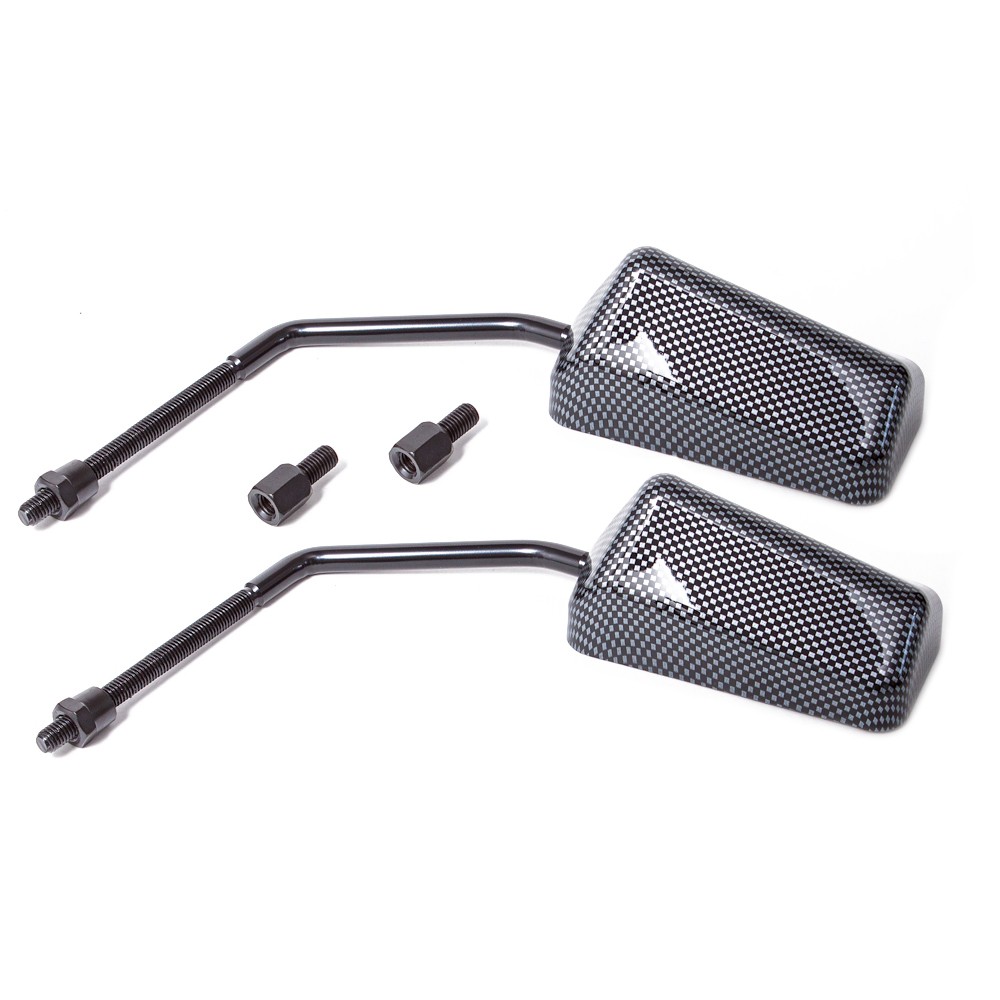 2x Spiegel Carbon Optik links + rechts für Peugeot Speedfight 2