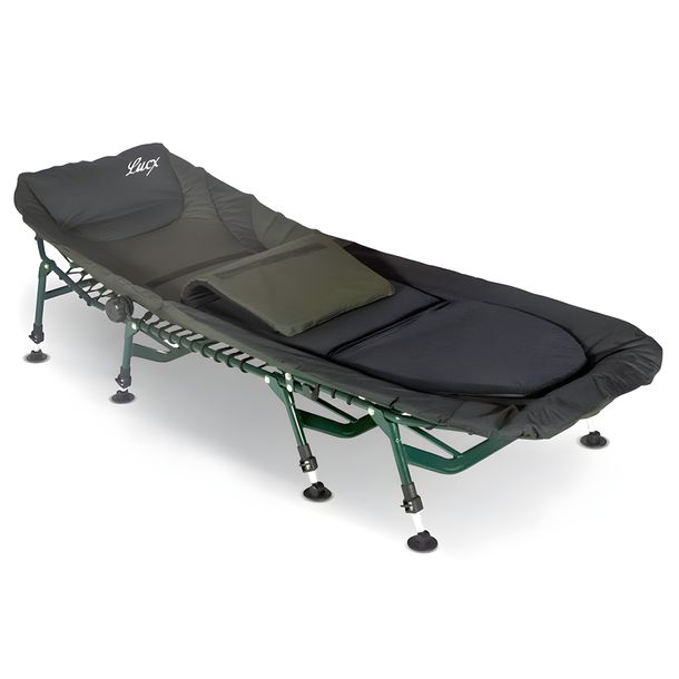 Fauteuil inclinable Lucx Comfort 8 pieds en aluminium 210 x 85 x 38 cm