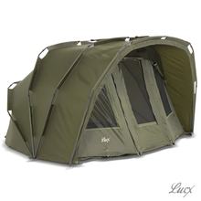 Lucx Tiger Bivvy Angelzelt für 1–3 Mann – wasserdichtes Karpfenzelt mit herausnehmbarer Bodenplane, 10.000 mm Wassersäule