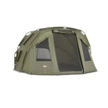 Lucx Tiger Bivvy Angelzelt für 1–3 Mann – wasserdichtes Karpfenzelt mit herausnehmbarer Bodenplane, 10.000 mm Wassersäule