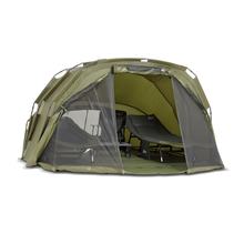 Lucx Tiger Bivvy Angelzelt für 1–3 Mann – wasserdichtes Karpfenzelt mit herausnehmbarer Bodenplane, 10.000 mm Wassersäule