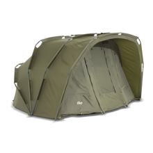 Lucx Tiger Bivvy Angelzelt für 1–3 Mann – wasserdichtes Karpfenzelt mit herausnehmbarer Bodenplane, 10.000 mm Wassersäule