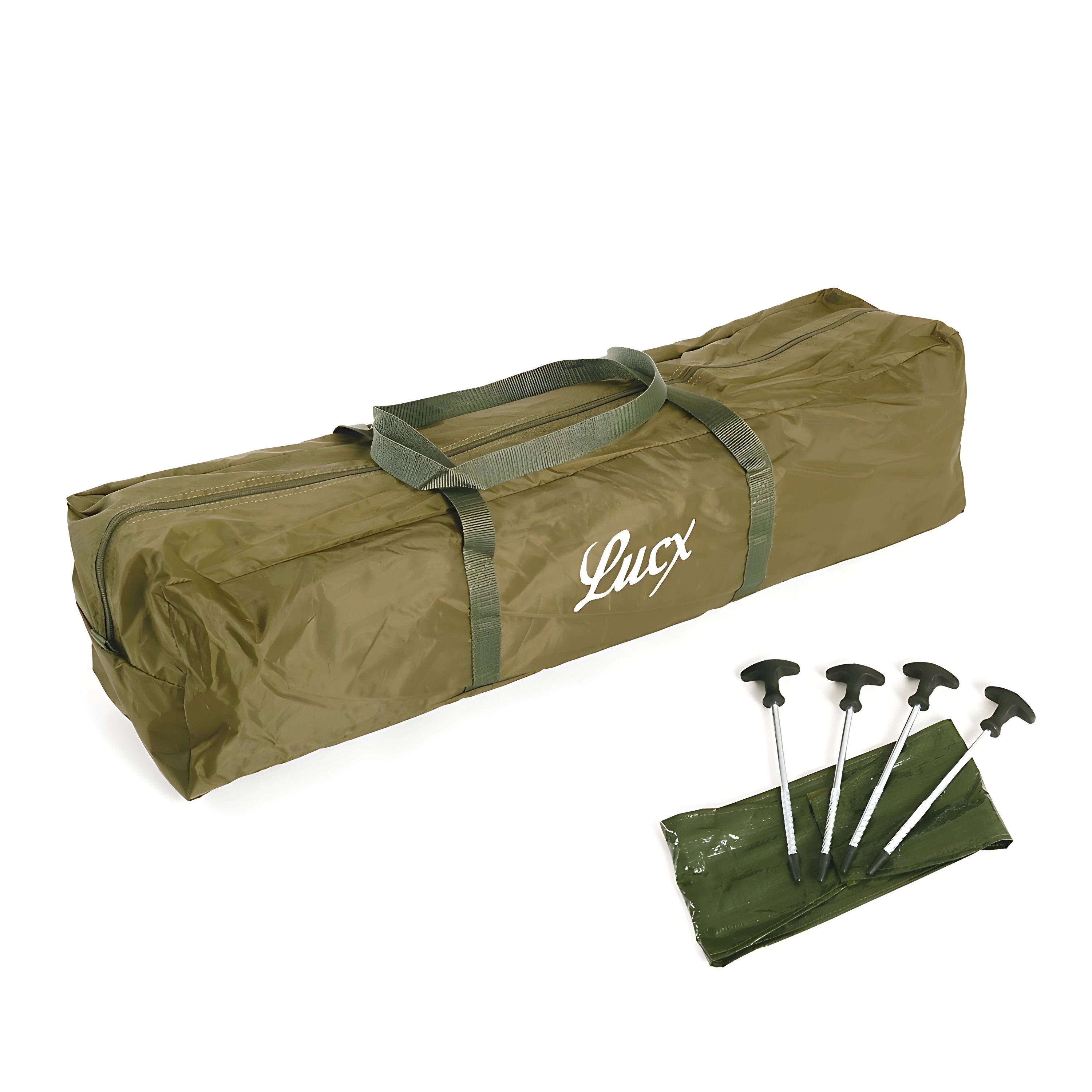 Lucx Ruck-Zuck Pop-Up Angelzelt fr 12 Mann  leichtes Bivvy Karpfenzelt  mit herausnehmbarer Bodenplane, wasserdicht & schnell aufgebaut | Lucx -  Angelsport
