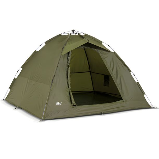 Lucx® bivvy fishing tent, carp tent, 1 - 2 man pop-up tent