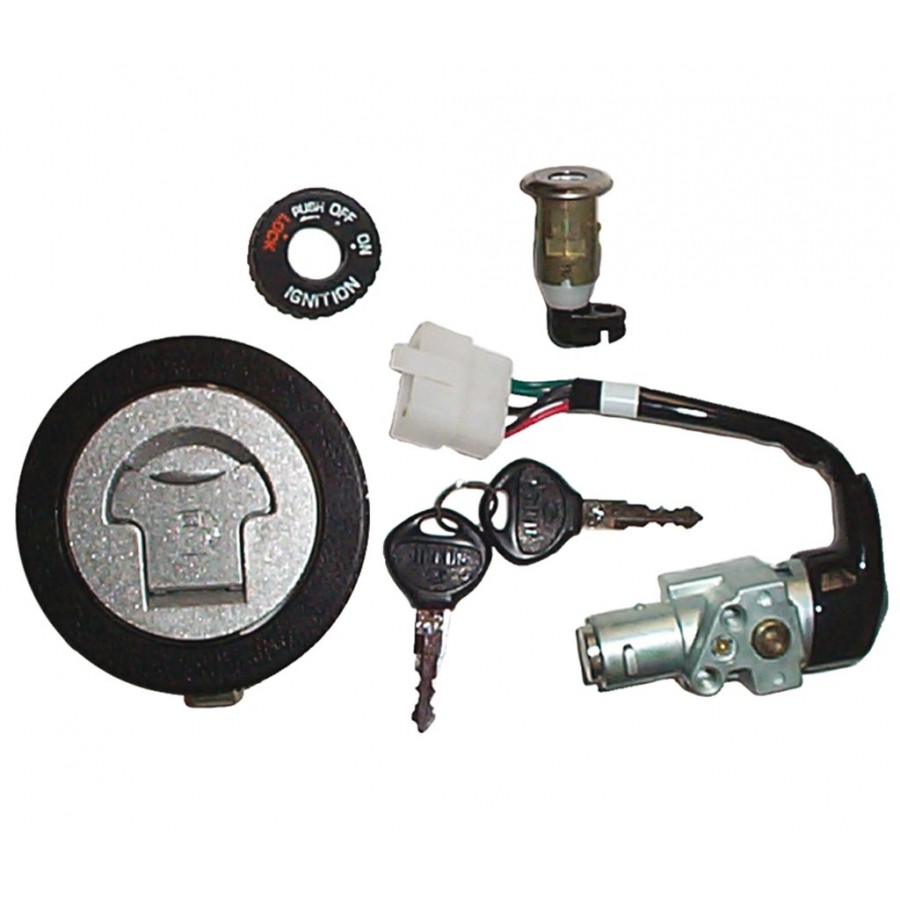 Lock Set / Ignition Vicma for Kymco Yager, spacers 50, 125, 200 Ceres