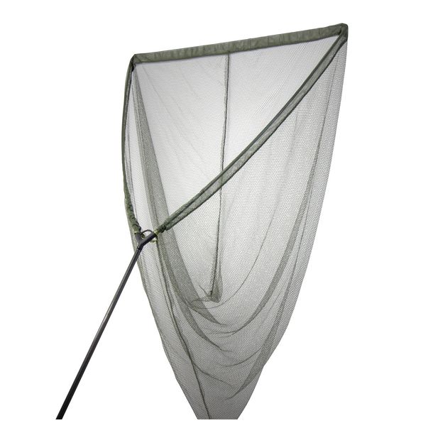 Lucx® Dreamcatcher Kescher Landing Net Karpfenkescher  2-teilig 42"- Carbon - Netz grün