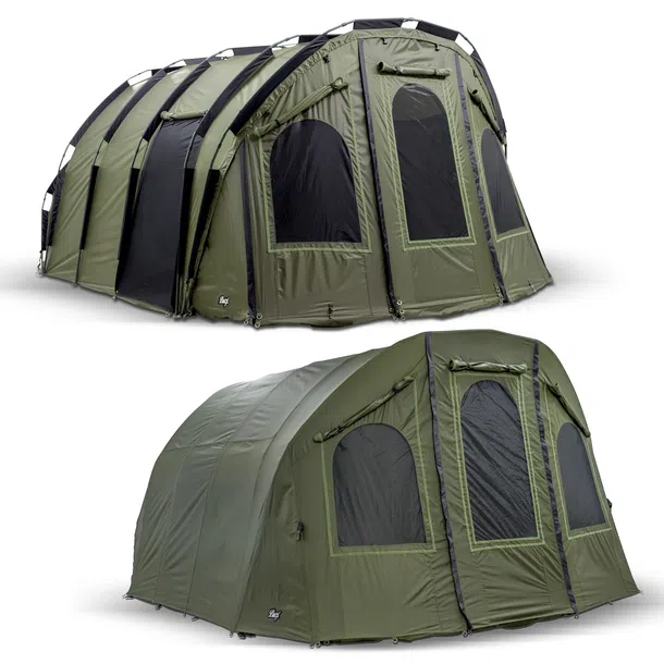 Lucx® Bivvy+Winterskin fishing tent+throw carp tent Bigfoot, 2, 3, 4, 5, 6 man tent