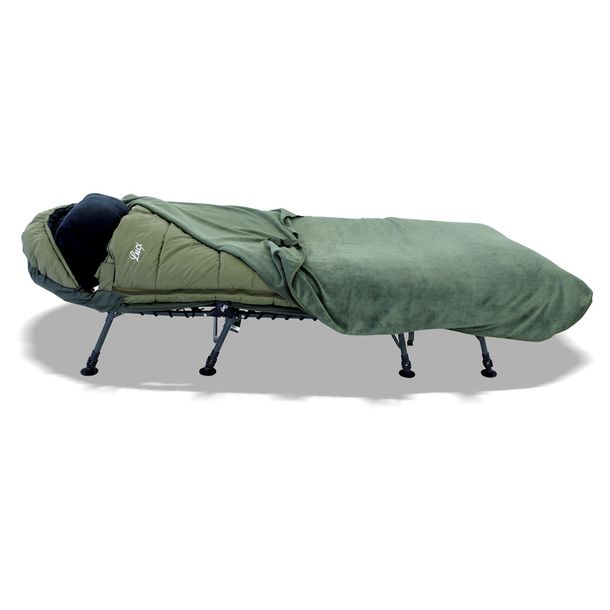 Lucx® Coprisedia Guardian Royale Coperta da pesca Coperta per lettino da pesca e sacco a pelo Copertura protettiva per lettino da carpa