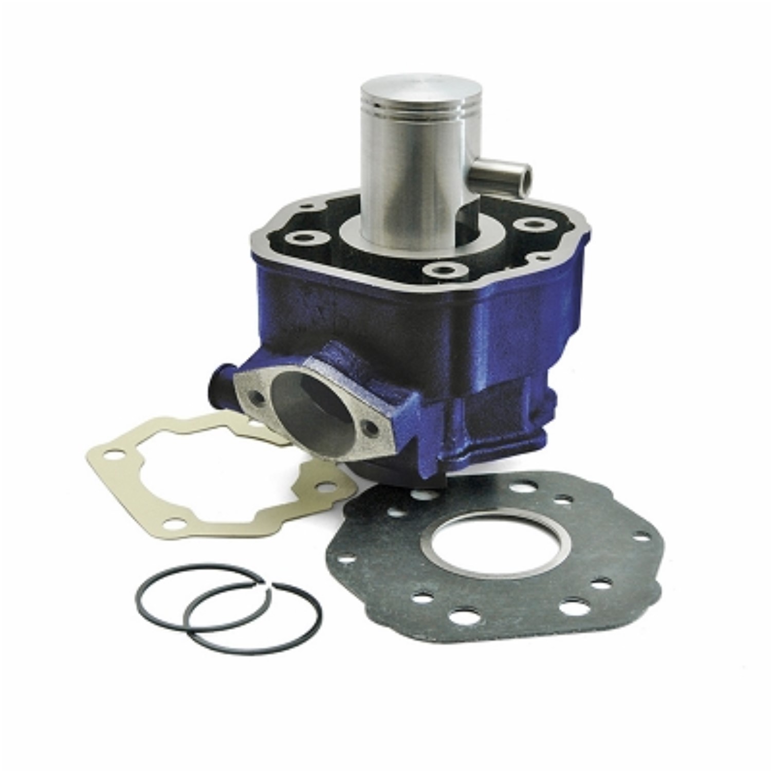 Zylinder Kit komplett Carenzi Sport 50ccm Grauguss f/ür Yamaha Booster//BWs//Stunt Minarelli stehend