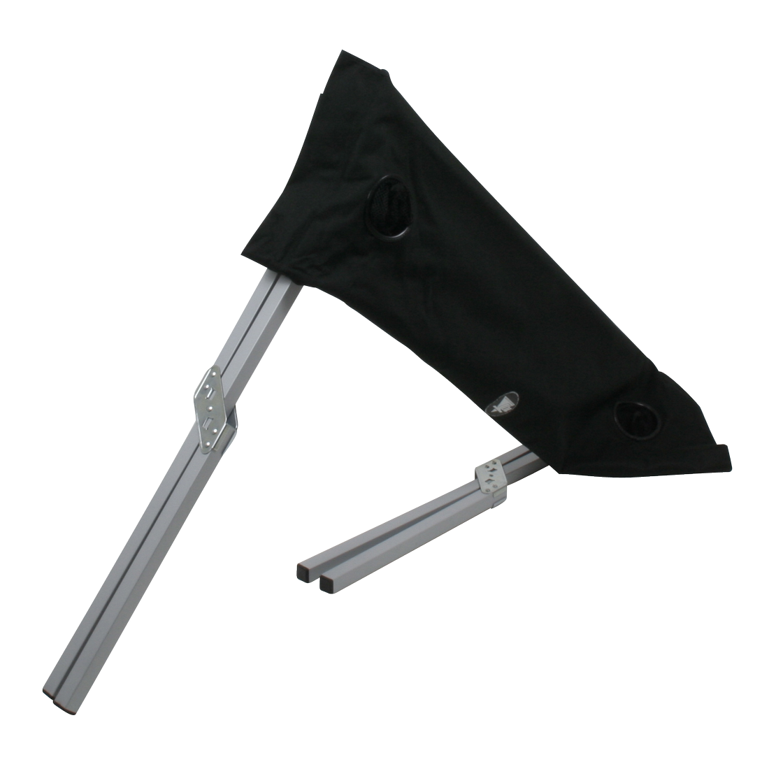 10T Polytab Double Mobiler CampingTisch mit Tuchoberfäche 110x70cm