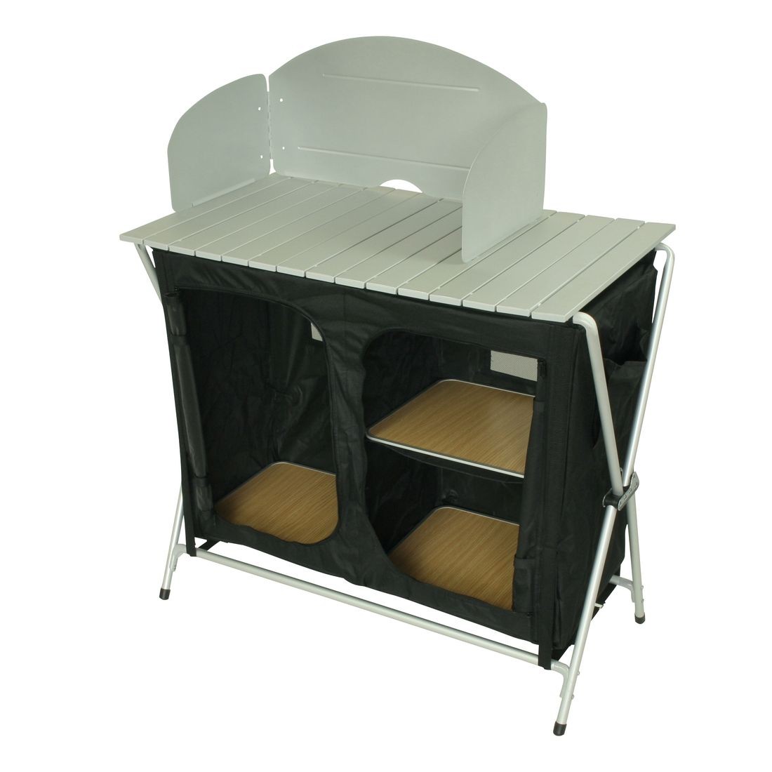 10T Flapbox Kitchen - Camping-Küche 3 Fächer Alu-Arbeitsfläche + ... 10T Flapbox Kitchen - Camping-Küche 3 Fächer Alu-Arbeitsfläche + ...